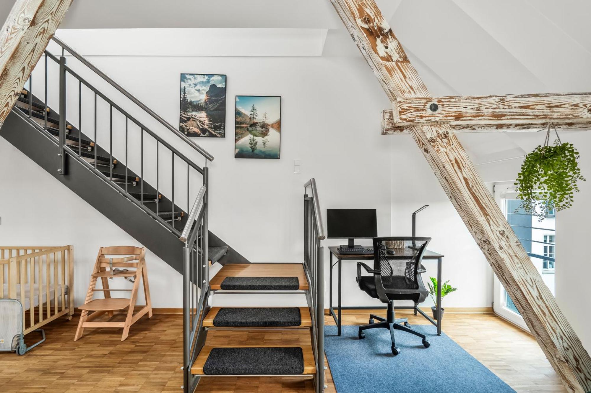 Dnd Design Loft I 170Qm I Parken I Balkon I Workstation I Netflix I Kaffee I Waschmaschine I Trockner I Xbox I Ausblick Würzburg Exterior foto